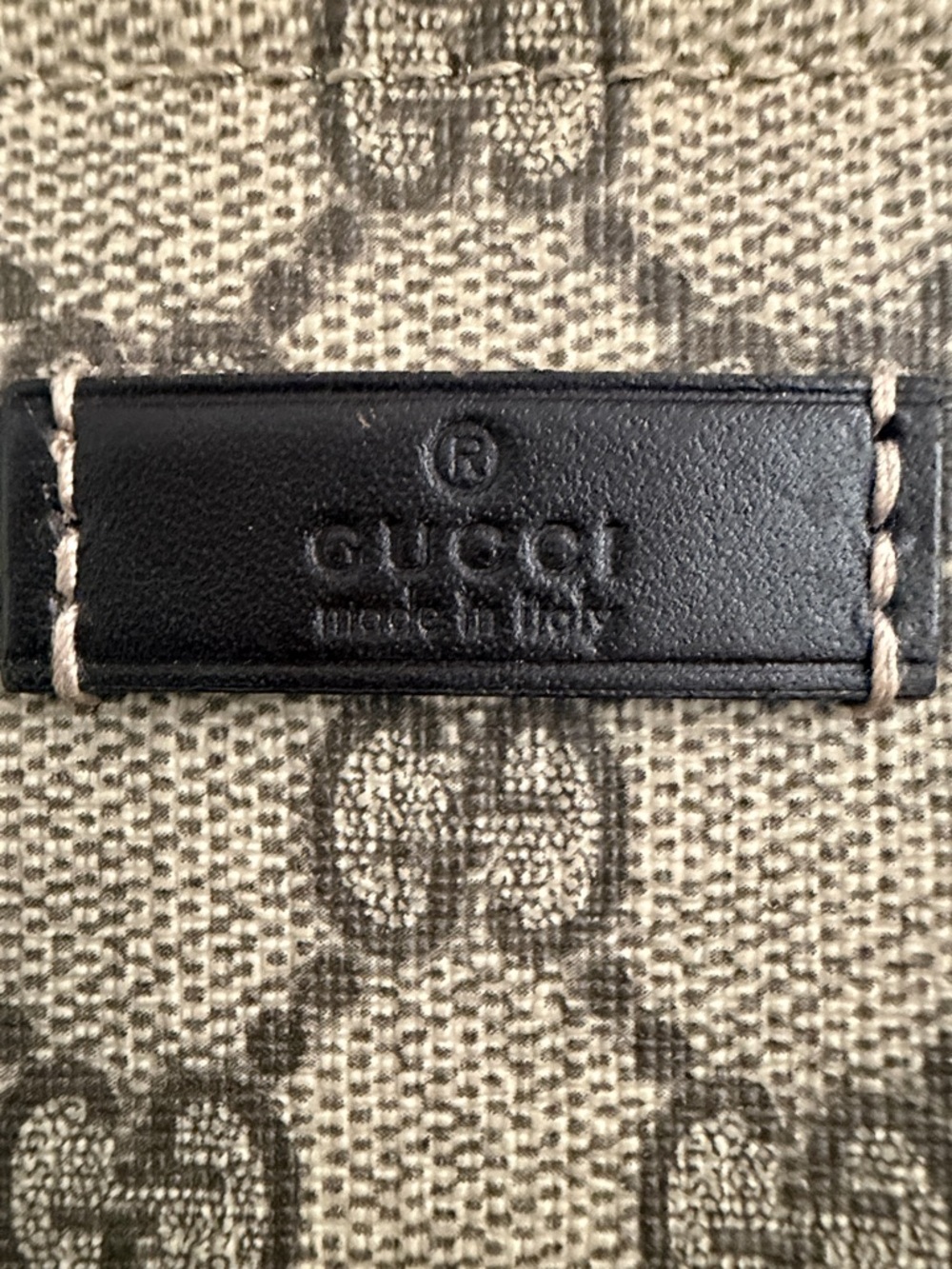 Gucci Beige/Brown GG Canvas Messenger Bag - Picture 7 of 11